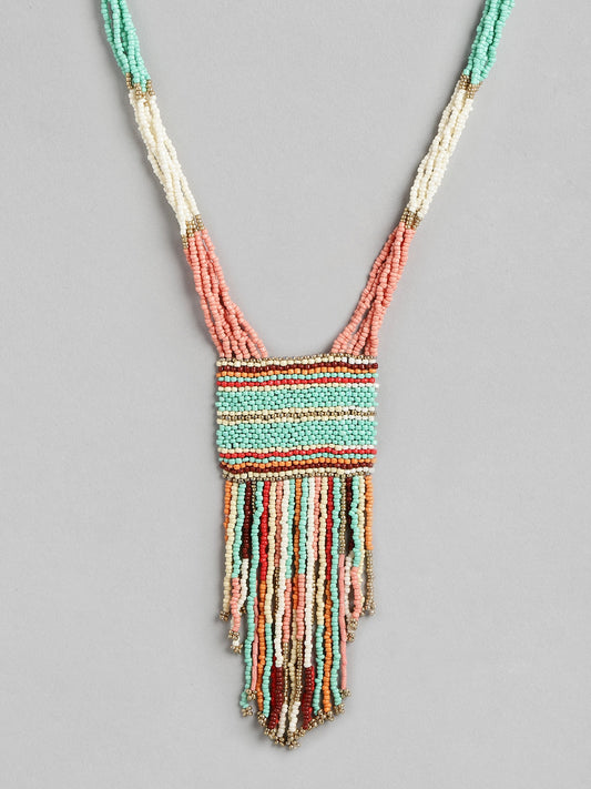 Multicoloured Beaded Necklace