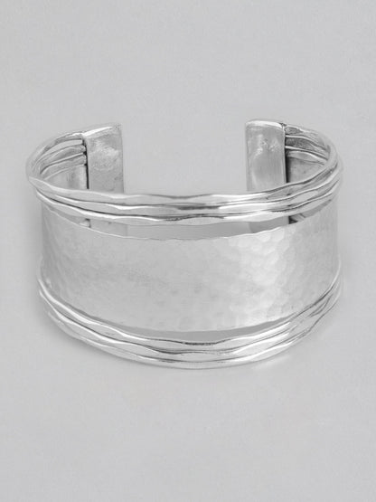 Silver-Plated Cuff Bracelet