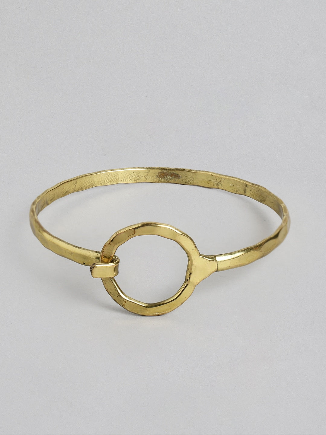 Women Gold-Toned Gold-Plated Bangle-Style Bracelet