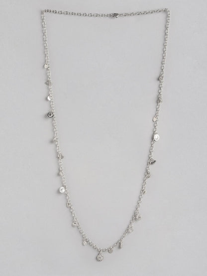 Silver Toned Silver Plated Necklace