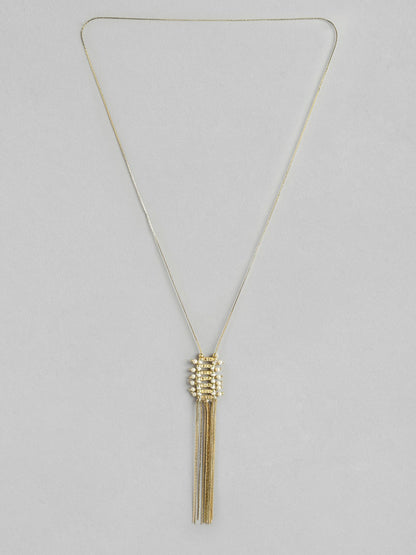 Gold-Toned Gold-Plated Necklace