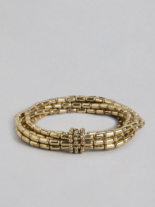 Women Gold-Toned Gold-Plated Bracelet