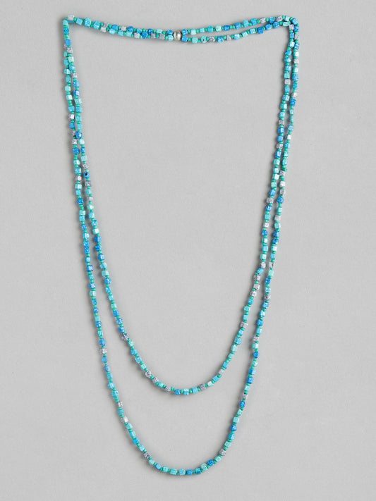 Turquoise Beaded Layered Necklace