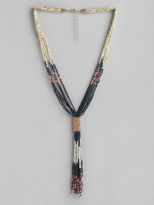 RICHEERA Metal Beaded Necklace