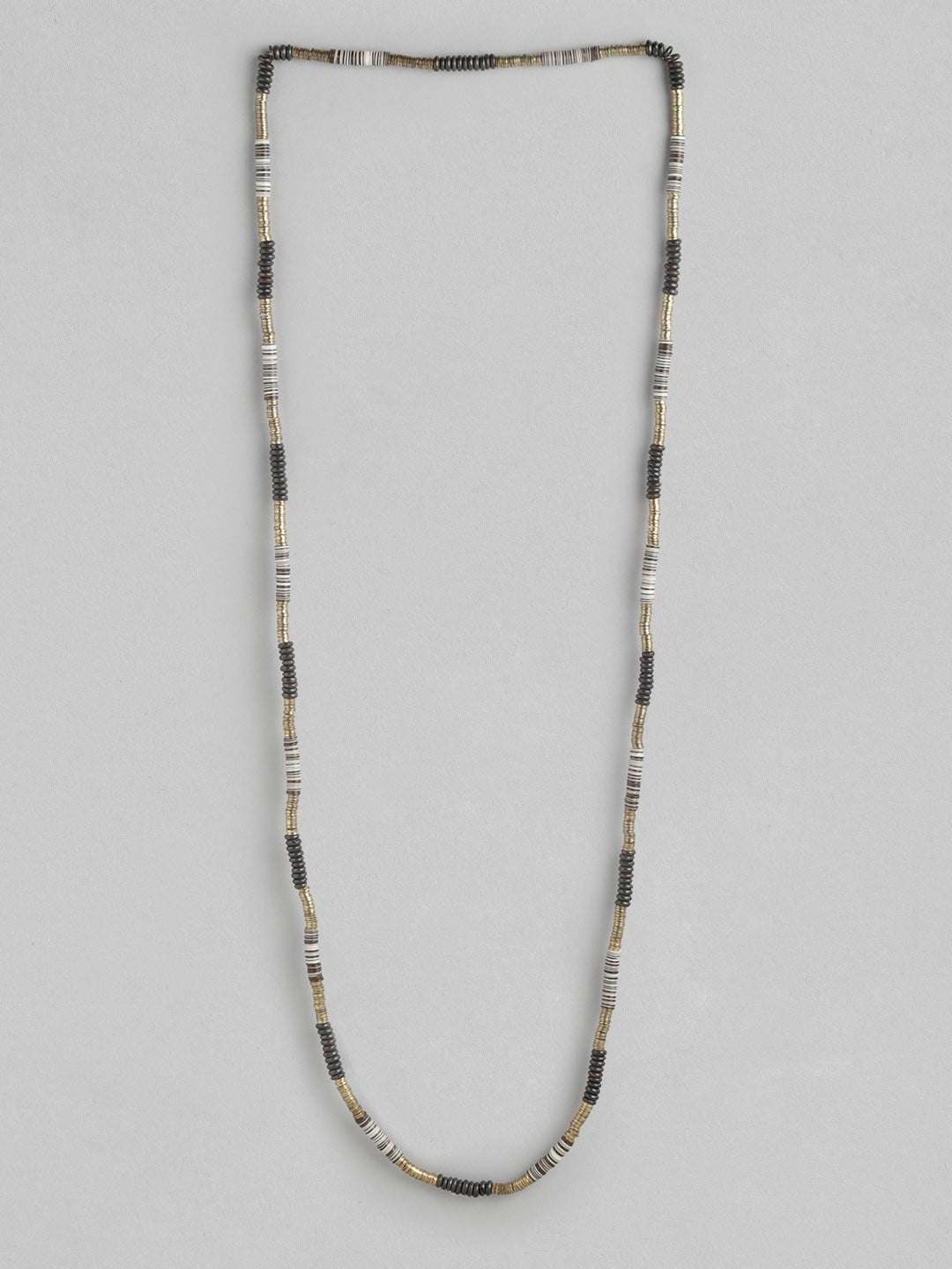 RICHEERA Women Gold-Plated Beaded Necklace