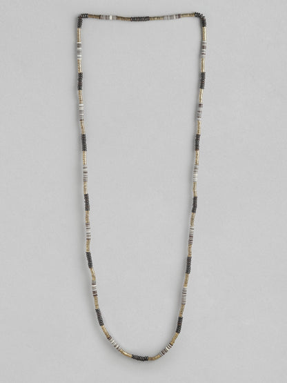 RICHEERA Women Gold-Plated Beaded Necklace