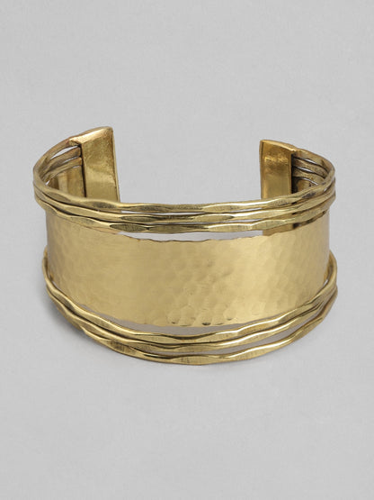 Women Gold-Plated Kada Bracelet