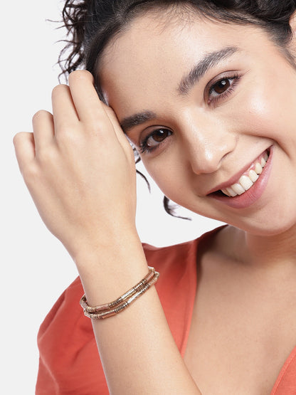 RICHEERA Women Gold-Toned Armlet Bracelet